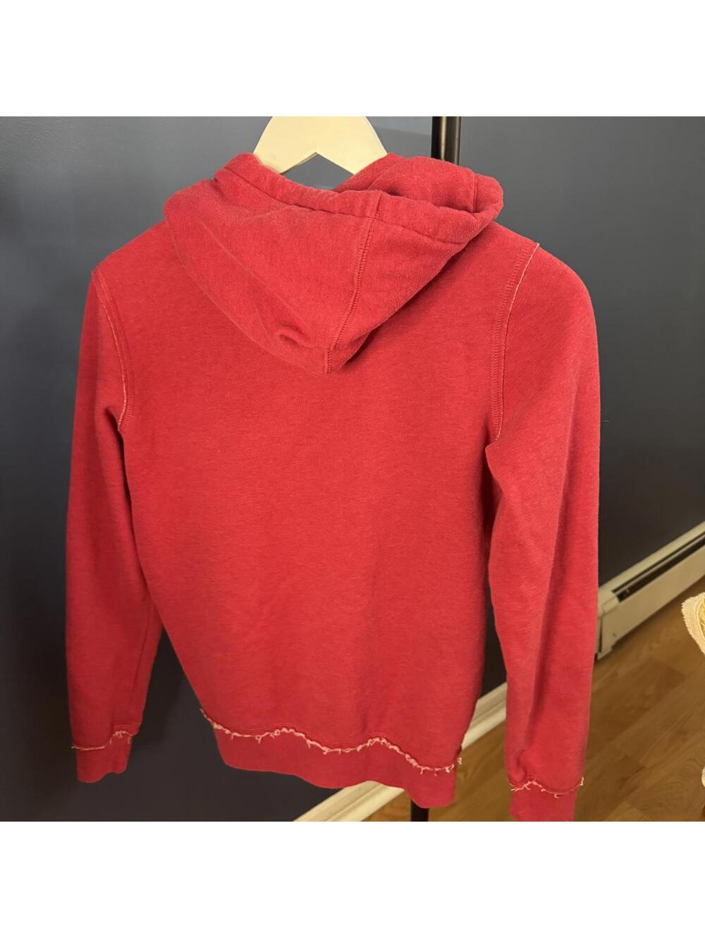 Disney Store “I LOVE NY” Red Mickey Mouse Hoodie Sweatshirt Zip Up XS - Picture 2 of 6